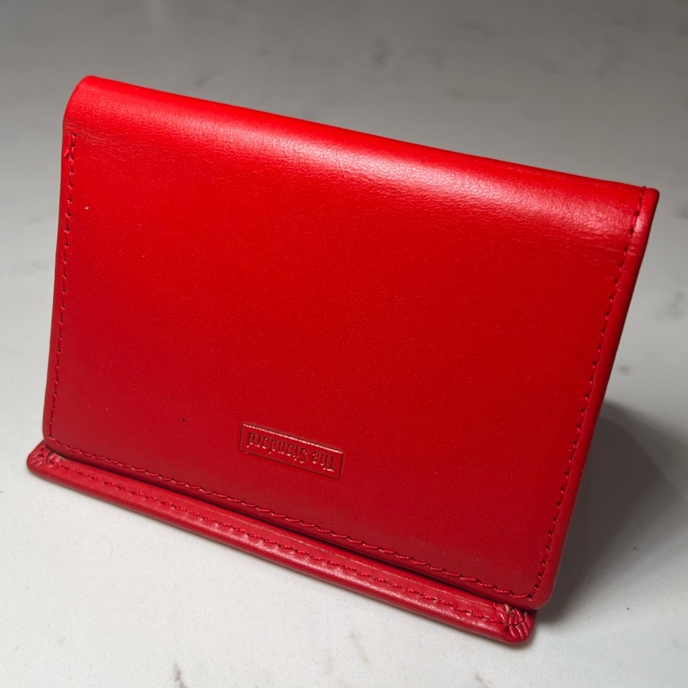Red WESC Men’s “The Standard” Wallet